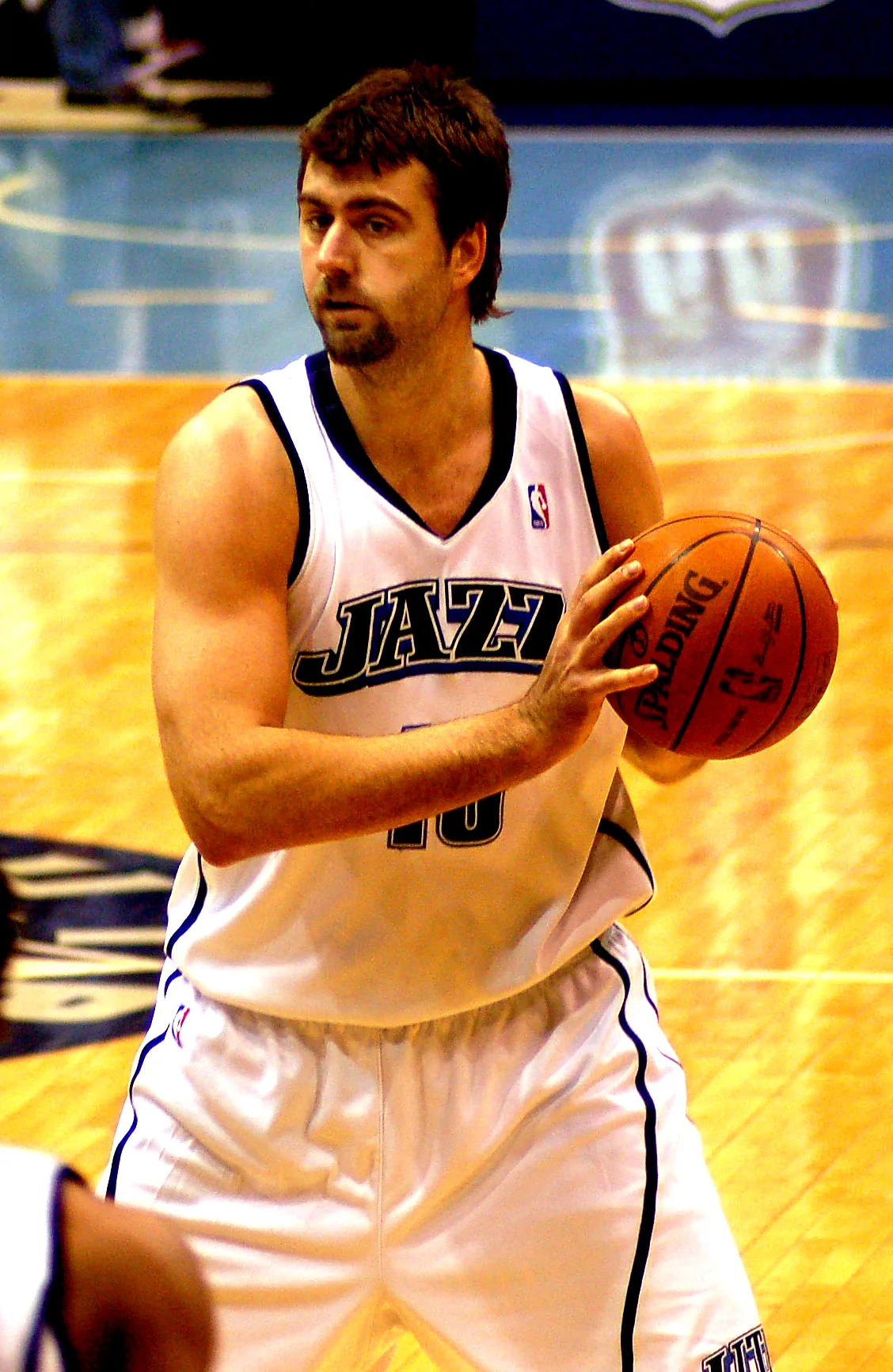 Mehmet Okur during his Utah Jazz years in 2010