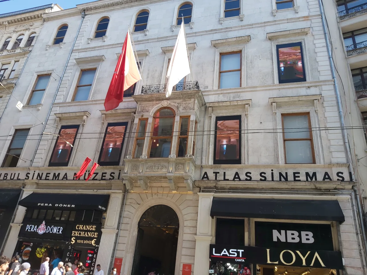 Atlas Cinema and Istanbul Cinema Museum, 2021 exterior