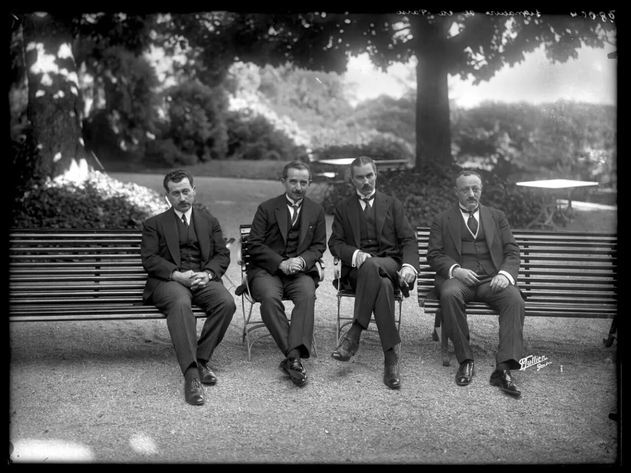 The Turkish delegation at the Lausanne Conference, 1923