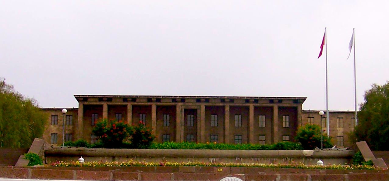 Exterior of the third building of the Turkish Grand National Assembly; an institutional photograph catalogued as 2007, not an image of the 2016 attack.